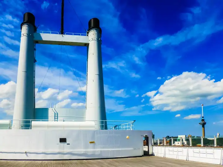 Sunny day on deck