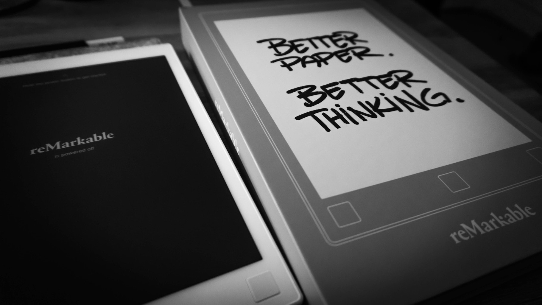 reMarkable e-ink tablet
