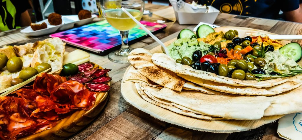 Sharing platter - yummy food