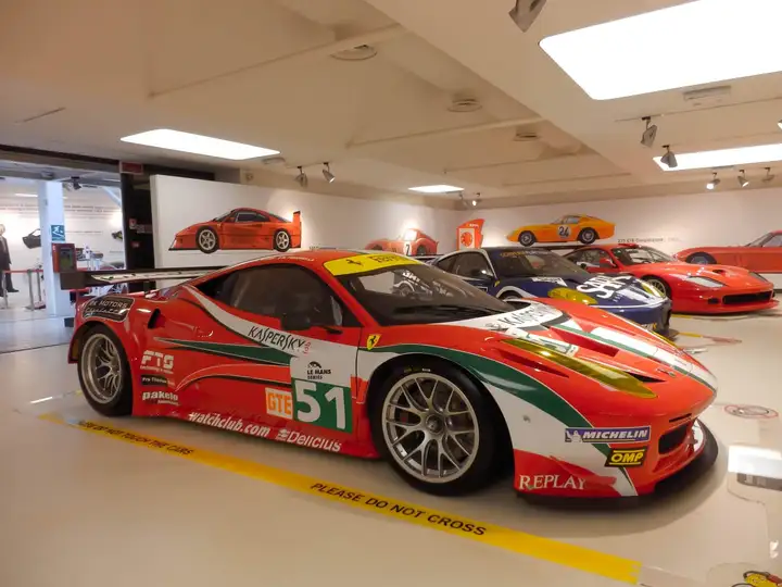 Ferrari Museum in Maranello, Italy