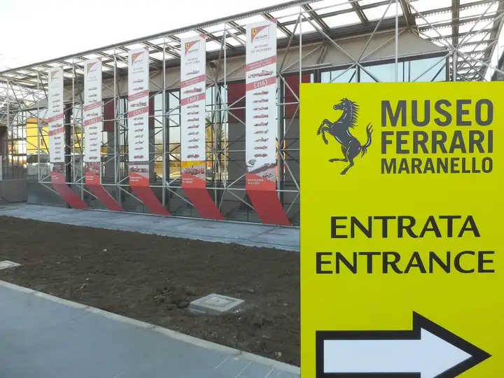 Ferrari Museum in Maranello, Italy