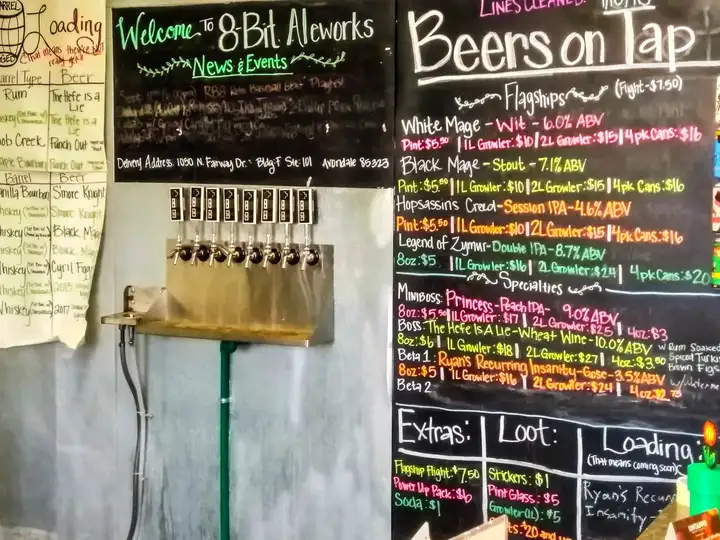 8-bit Aleworks brewery