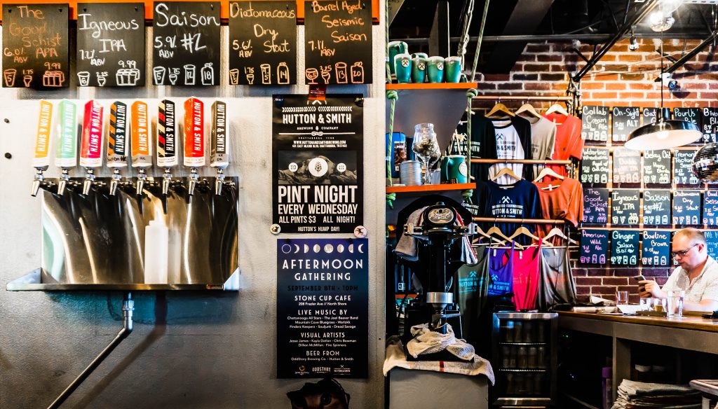 Hutton & Smith brewery in Chattanooga, Tennessee