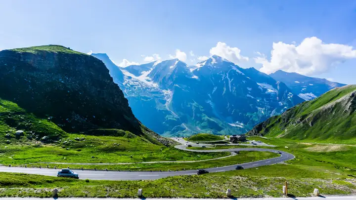 Amazing views on the Grossglockner road trip