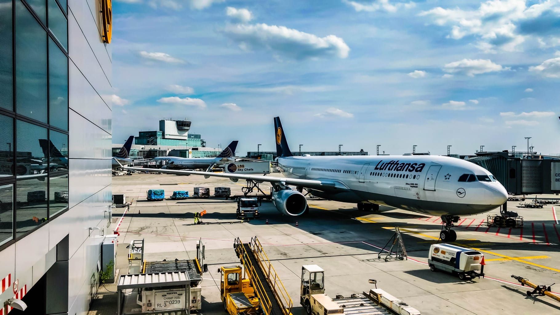 Lufthansa ready for departure