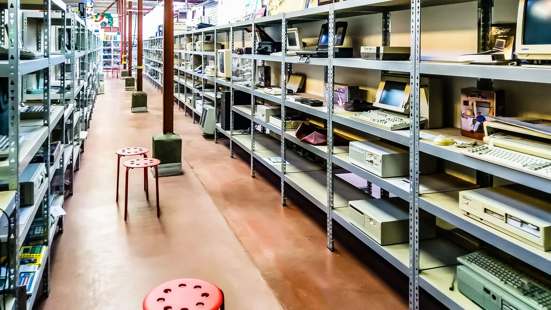 Small part of the collection of Computer Museum Zwolle