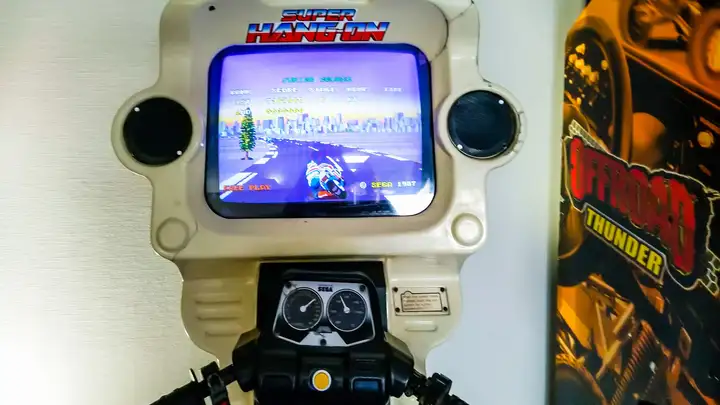 Super Hang-on arcade game
