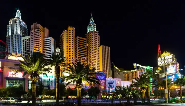 New York New York in Las Vegas
