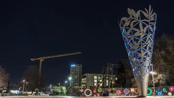 Cathedral Square in Christchurch