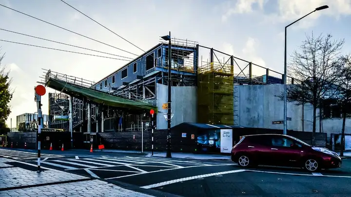 Convention Centre being built
