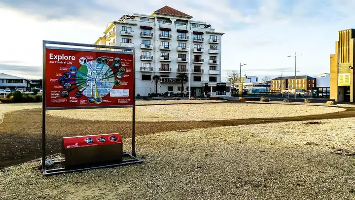 Exploring Christchurch is easy, just follow the signs