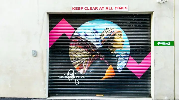 More street art in Christchurch