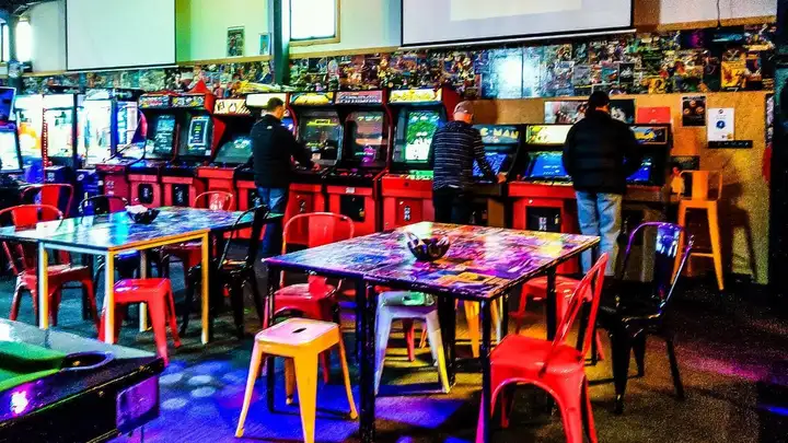 Retro arcade games in Christchurch