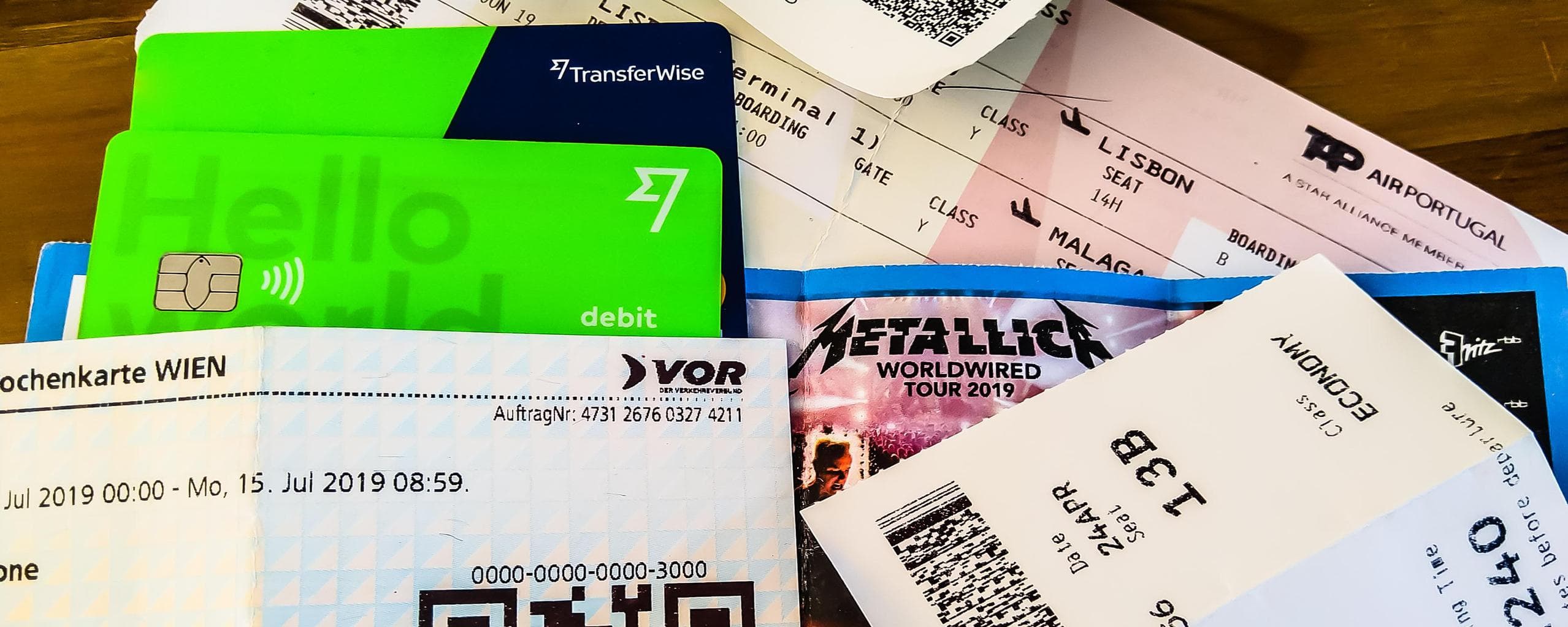 Wise Multi Currency debit card - perfect for travellers