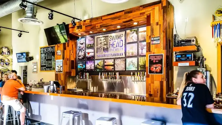 Craft beer range at Swamp Head