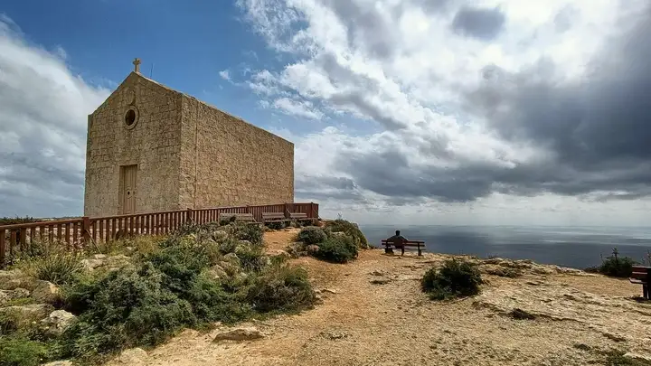St Mary Magdalene Chapel at Dingli in Malta
