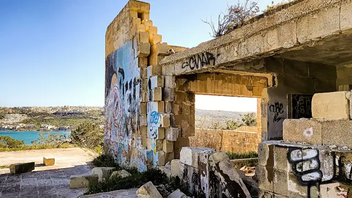 Festaval hotel Malta - urbexing