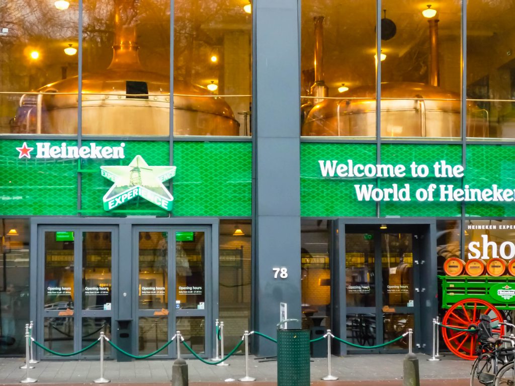 Welcome to Heineken Experience attraction in Amsterdam
