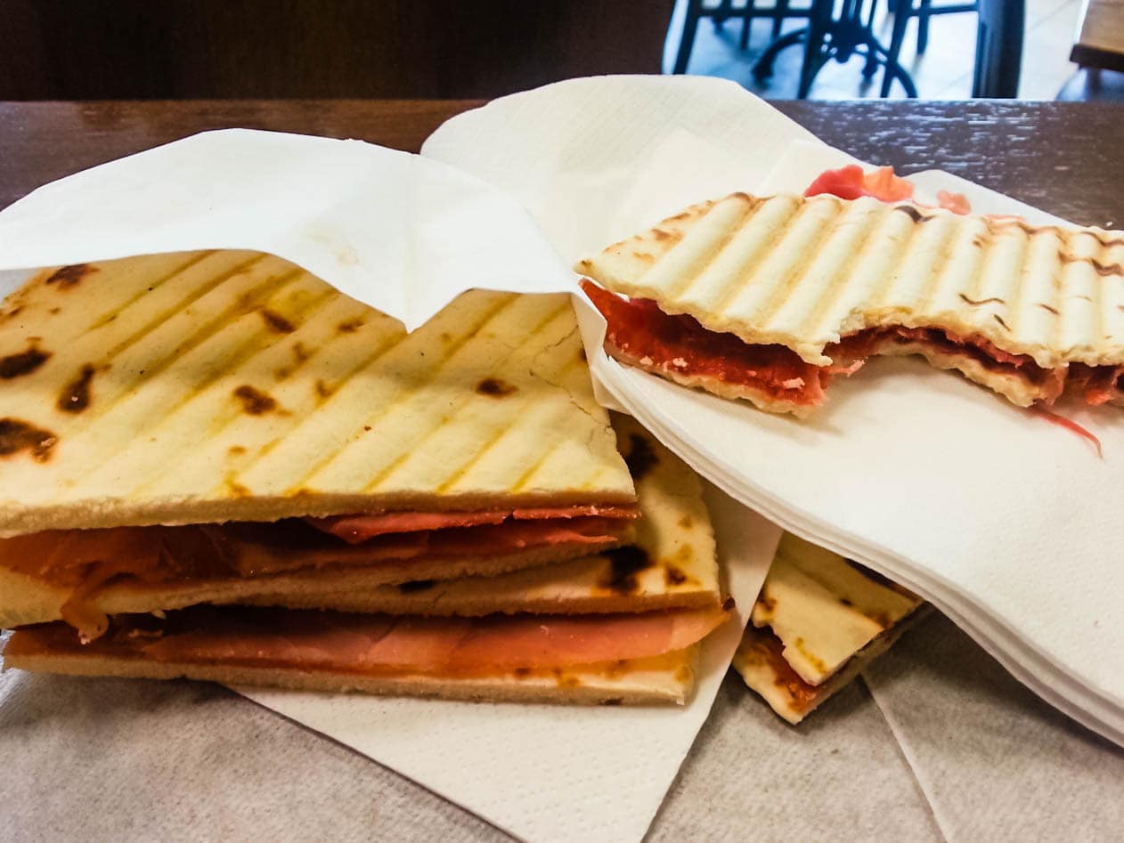 Italian road trip snack