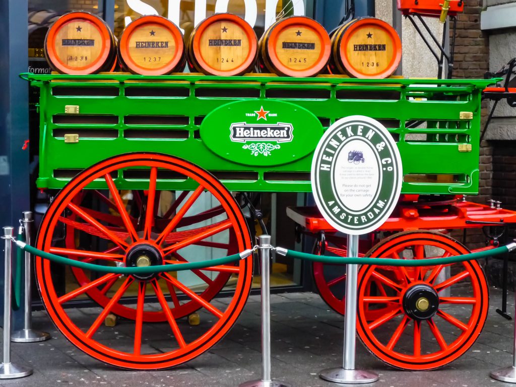 Enter the world of Heineken beer at the Heineken Experience