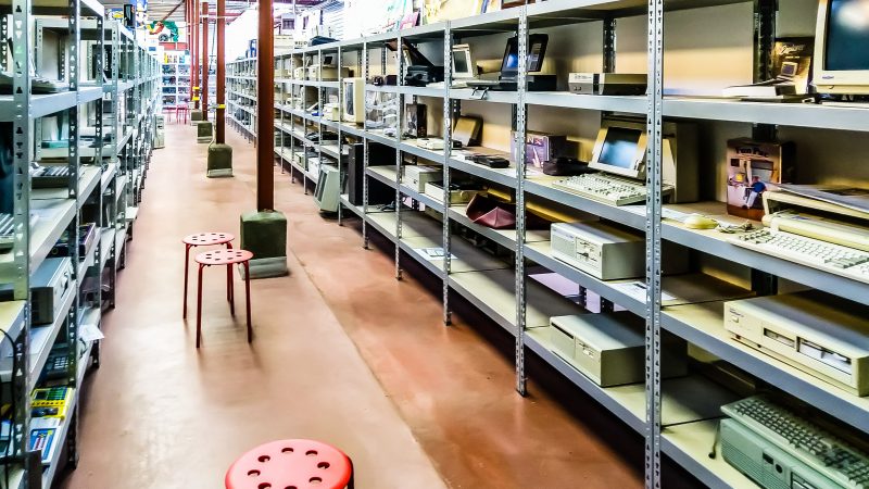 Small part of the collection of Computer Museum Zwolle