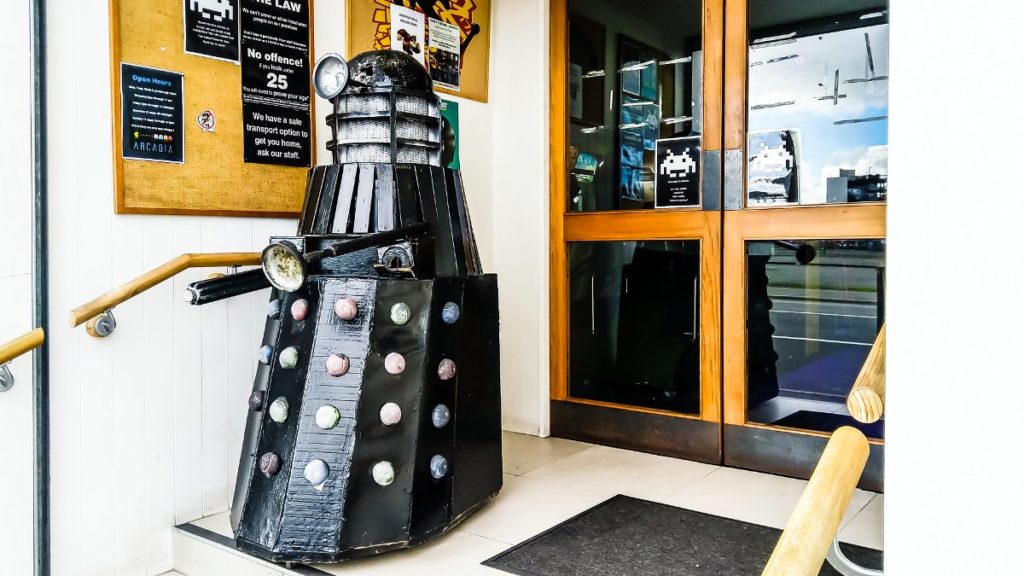 Dalek at Arcadia in Christchurch