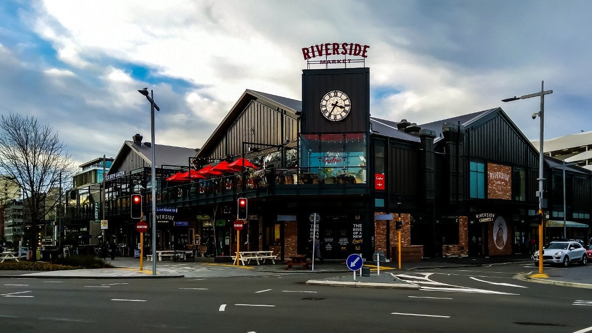 Welcome to Riverside Market in Christchurch
