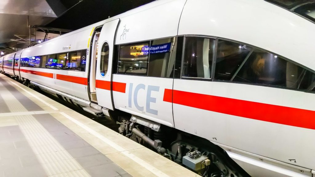 ICE train in Germany