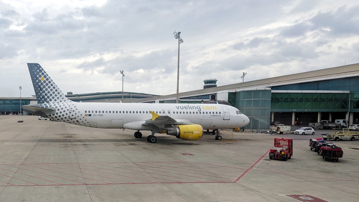 Vueling at Barcelona airport