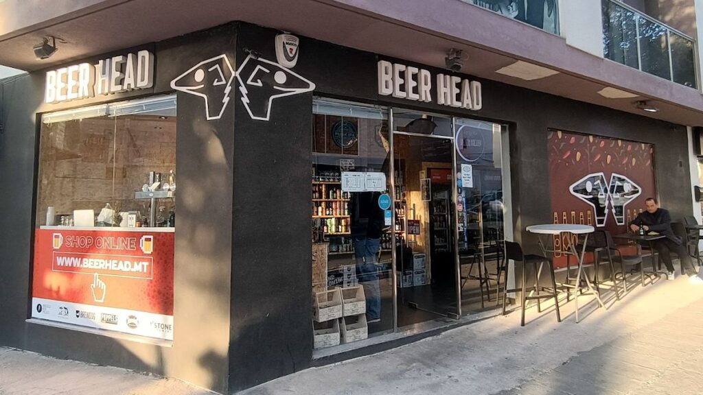 Beer Head in Malta