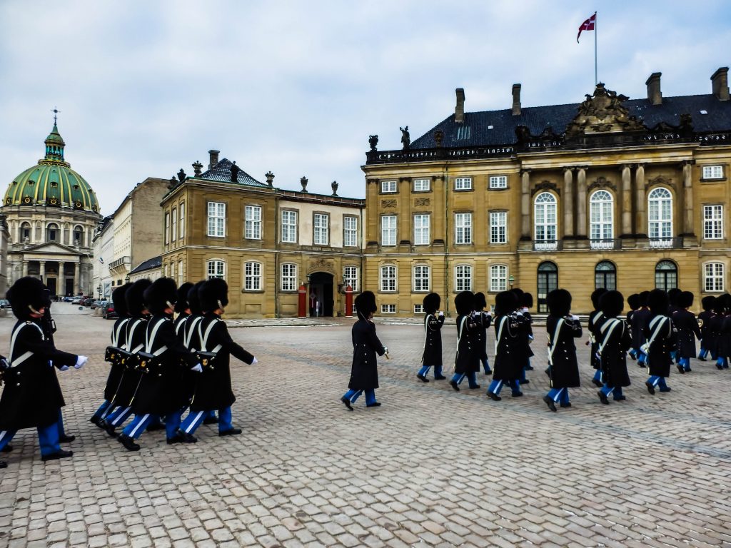 Guard change Copenhagen