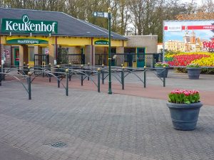 Entry of Keukenhof flower garden