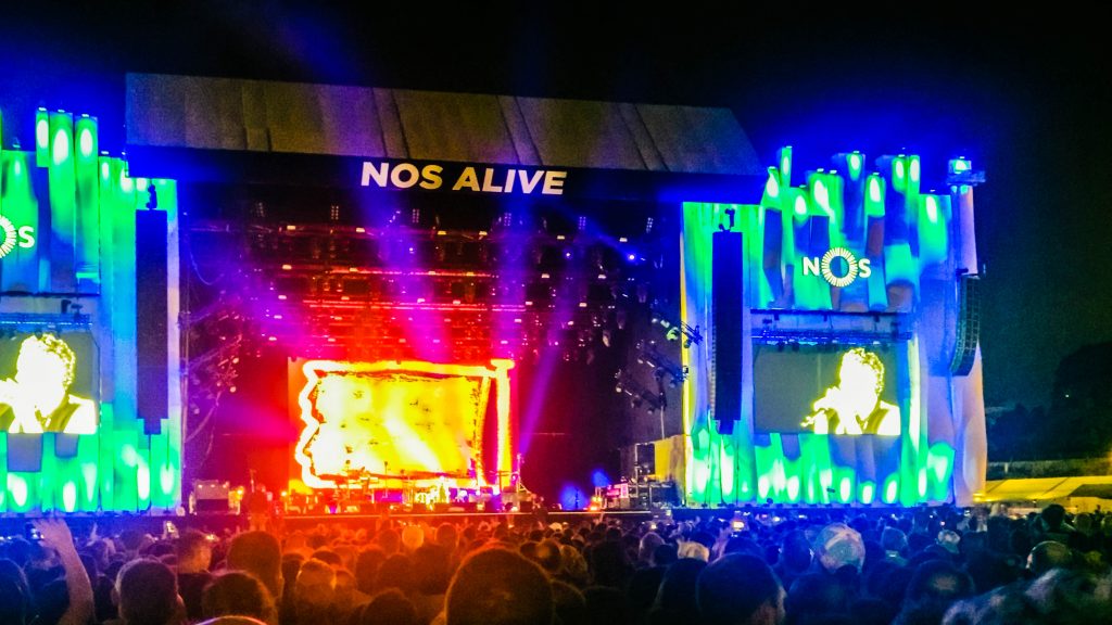 NOS Alive 2017 festival night